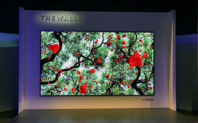 رونمایی از تلویزیون ۱۴۶ اینچی