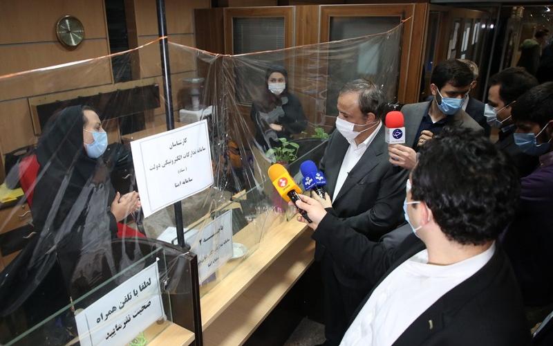 بازدید سرزده وزیر صمت از مراحل تکمیل سامانه جامع تجارت