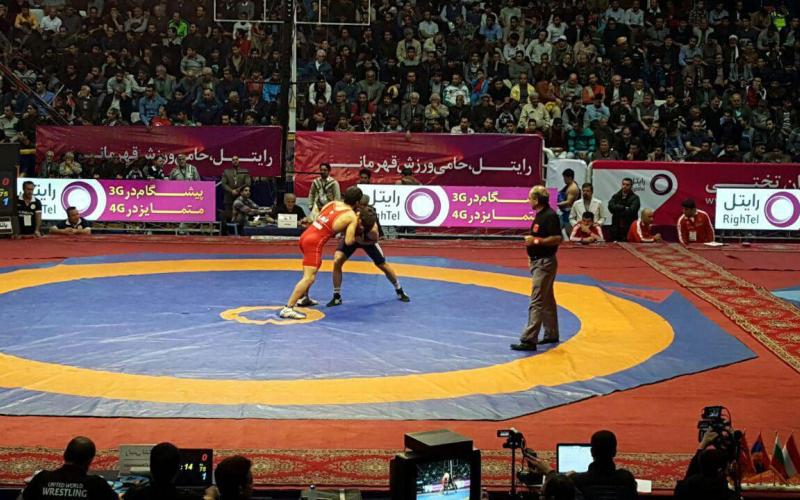 پایان مسابقات کشتی جام جهان پهلوان غلامرضا تختی
