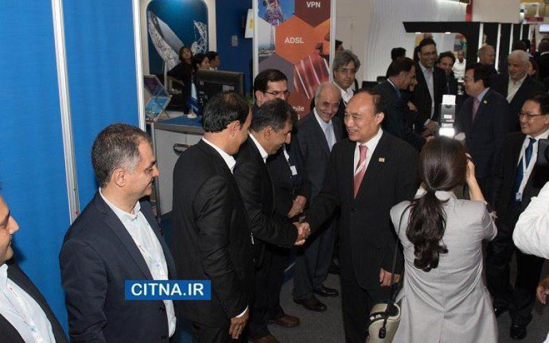 بازدید دبیرکل ITU و وزیر ICT کره جنوبی از پاویون ایران در نمایشگاه بوسان + تصاویر