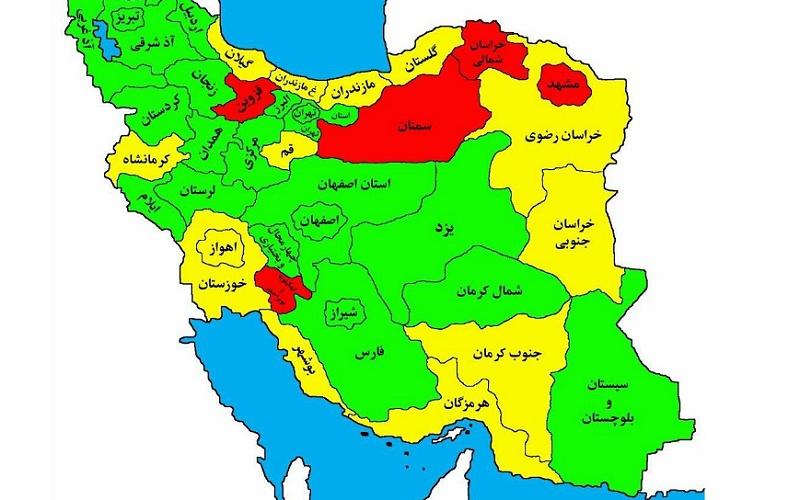 وضعیت قرمز برقی در پنج استان کشور