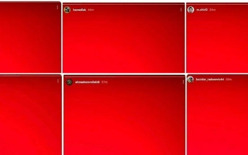 دلیل استوری عجیب پرسپولیسی‌ها مشخص شد