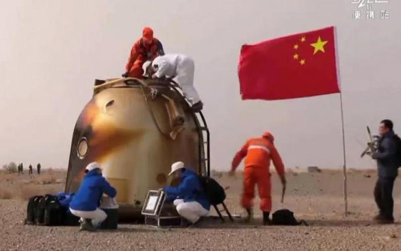 باز‌گشت فضاپیمای مرموز چینی به زمین پس از 276 روز