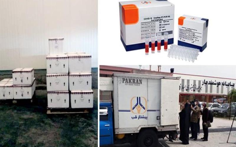 محموله کیت تشخیص کرونا برای تست 40 هزار نفر به آلمان صادر شد