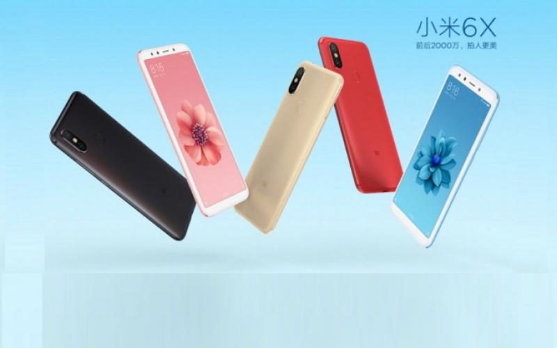 Xiaomi Mi 6X در پنج رنگ متفاوت عرضه خواهد شد