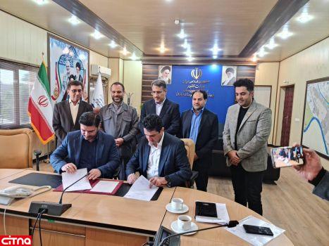 قرارداد راه اندازی پروژه فیبرنوری منازل و کسب و کارها در شهر آبادان امضا شد