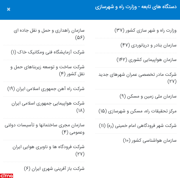 وزارت راه و شهرسازی