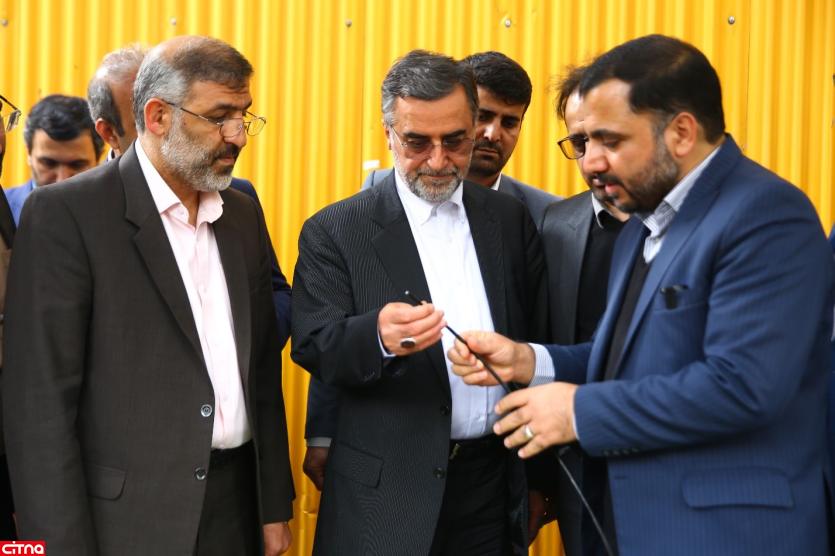 اولین بهره‌برداری از فیبرنوری مبین‌نت در استان مازندران