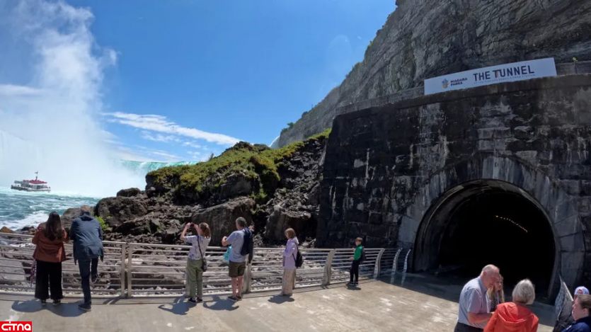 افتتاح تونل عظیم و ۱۱۵ ساله در دل آبشار نیاگارا برای گردشگران(+تصاویر)