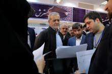 رئیس جمهور نمایشگاه