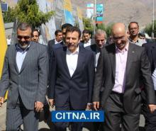 بازدید وزیر ارتباطات از نمایشگاه ایران تلکام 2014 - مهرماه 93