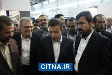 بازدید وزیر ارتباطات از نمایشگاه ایران تلکام 2014 - مهرماه 93