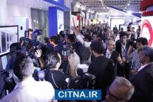 بازدید وزیر ارتباطات از نمایشگاه ایران تلکام 2014 - مهرماه 93