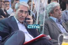 گزارش تصویری از مراسم کلنگ زنی برج های دوقلوی مخابرات 