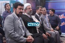 گزارش تصویری از مراسم کلنگ زنی برج های دوقلوی مخابرات 