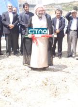 گزارش تصویری از مراسم کلنگ زنی برج های دوقلوی مخابرات 