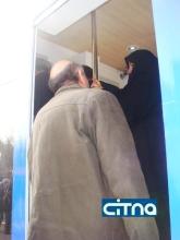 استقبال مردمی از باجه و خودپردازهای سیار بانکی در مصلی تهران