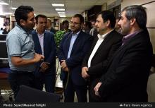گزارش تصویری/ بازدید قائم‌ مقام وزیر کار و مدیرعامل رایتل از خبرگزاری فارس