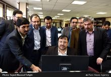 گزارش تصویری/ بازدید قائم‌ مقام وزیر کار و مدیرعامل رایتل از خبرگزاری فارس