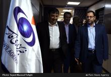 گزارش تصویری/ بازدید قائم‌ مقام وزیر کار و مدیرعامل رایتل از خبرگزاری فارس