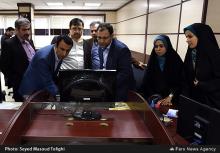 گزارش تصویری/ بازدید قائم‌ مقام وزیر کار و مدیرعامل رایتل از خبرگزاری فارس