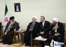 گزارش تصویری/ دیدار اعضای شورای عالی فضای مجازی با رهبر انقلاب