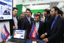 حضور وزیر ارتباطات در غرفه&lrm;ی سیتنا در شانزدهمین نمایشگاه تلکام