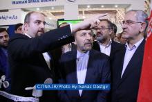 گزارش تصویری/ حضور وزیر ارتباطات در غرفه دانشکده پست و مخابرات در تلکام شانزدهم