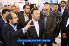گزارش تصویری/ بازدید وزیر ارتباطات از غرفه‌ی رایتل در تلکام 2015