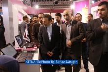 گزارش تصویری/ بازدید وزیر ارتباطات از غرفه‌ی رایتل در تلکام 2015