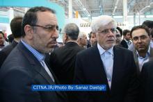 گزارش تصویری/ بازدید دکتر عارف از دستاوردهای همراه اول در نمایشگاه تلکام 2015 