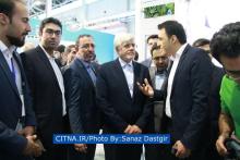 گزارش تصویری/ بازدید دکتر عارف از دستاوردهای همراه اول در نمایشگاه تلکام 2015 
