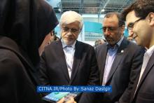 گزارش تصویری/ بازدید دکتر عارف از دستاوردهای همراه اول در نمایشگاه تلکام 2015 