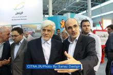 گزارش تصویری/ بازدید دکتر عارف از دستاوردهای همراه اول در نمایشگاه تلکام 2015 
