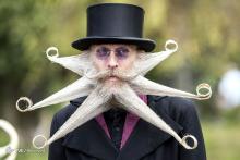 مسابقه عجیب ترین ریش در اتریش (+تصاویر)