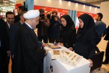 گزارش تصویری/ دکتر روحانی در بیست و دومین نمایشگاه مطبوعات 
