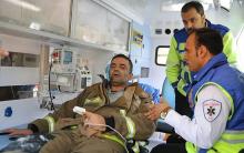 تصاویر/ آتش‌نشانان در اشک و بُهت فاجعه پلاسکو