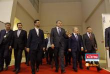 تصاویر حضور وزیر ارتباطات ایران در نمایشگاه باکوتل