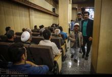 تصاویر مراسم یادبود "حبیب محبیان" در مسجد جامع شهرک غرب