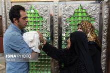 تصاویر/ مراسم تشییع بنیتا (کودک ۸ ماهه) 