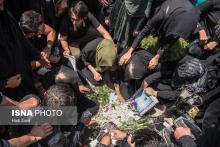 تصاویر/ مراسم تشییع بنیتا (کودک ۸ ماهه) 