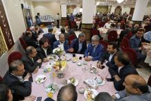 تصاویر شخصیت‌ها در مراسم دامادی فرزند رئیس مجلس 