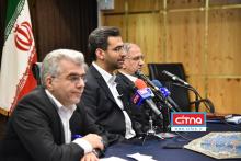 گزارش تصویری از نشست خبری وزیر ارتباطات با محوریت گزارش عملکرد 100 روز نخست