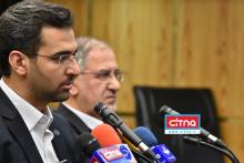 گزارش تصویری از نشست خبری وزیر ارتباطات با محوریت گزارش عملکرد 100 روز نخست