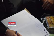 گزارش تصویری/ حضور آذری جهرمی در غرفه‌ی مجموعه رسانی سیتنا در نمایشگاه ایران تلکام 2018