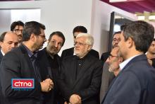گزارش تصویری/ بازدید دکتر عارف از نوزدهمین نمایشگاه ایران تلکام