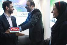 گزارش تصویری/ حضور آذری جهرمی در غرفه‌ی مجموعه رسانی سیتنا در نمایشگاه ایران تلکام 2018