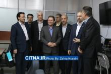 گزارش تصویری/ بازدید مدیرعامل شرکت پست از دانشکده‌ی پست و مخابرات