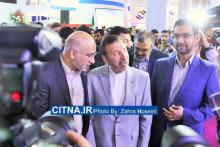 گزارش تصویری سیتنا/ بازدید وزیر ارتباطات از غرفه رایتل در نمایشگاه تلکام
