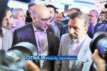 گزارش تصویری سیتنا/ بازدید وزیر ارتباطات از غرفه رایتل در نمایشگاه تلکام
